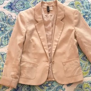 Beige H&M Blazer Size 6